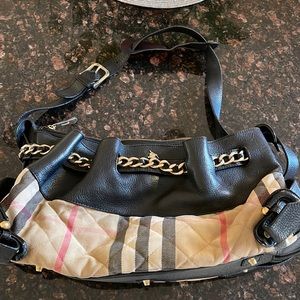Vintage Burberry Cross Body / Shoulder Bag
